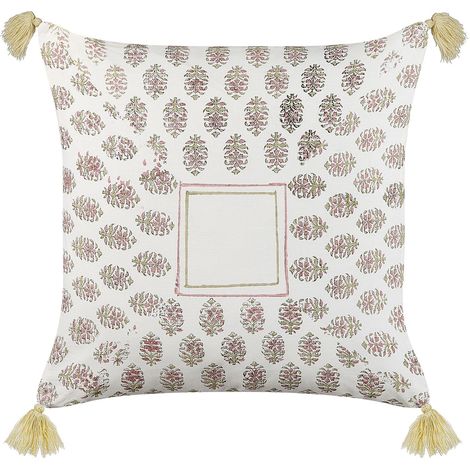 Throw Cushion SETOSA Cotton 45 x 45 cm Multicolour Geometric Pattern (1/5)