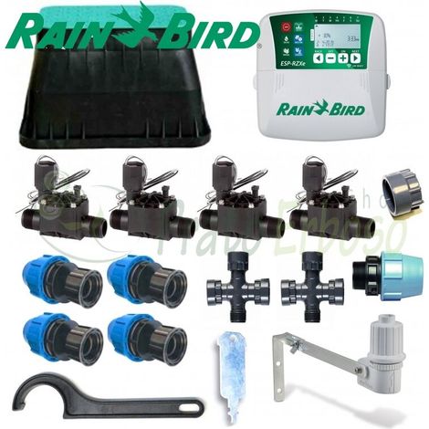 Kit irrigazione Rain Bird a 4 zone 24V