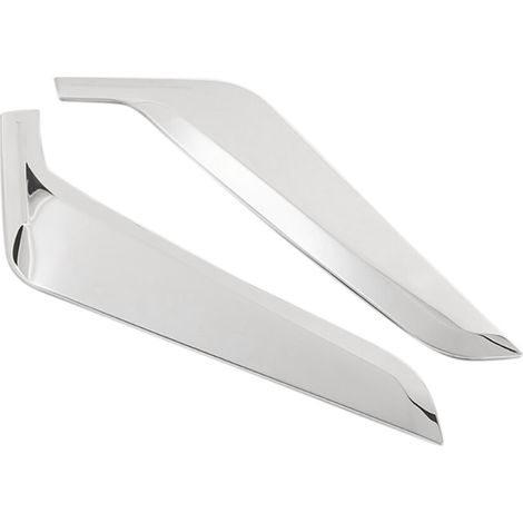 Coppia di modanature laterali cromate in acciaio inox adatte per BMW Serie 5 F10 520Li 525Li 530 535Li (modelli 2011-2017).