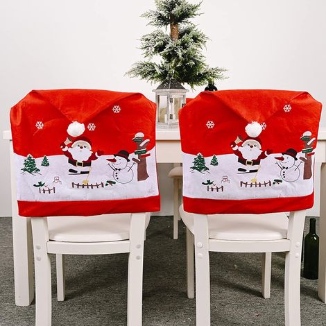 Peluche tricotée de bonhomme de neige mignon, décoration de Noël faite main pour la table d'hiver et la maison. (1/4)