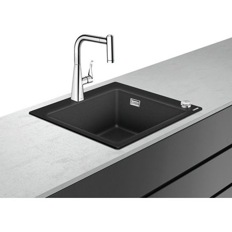 C51-F450-01 Ensemble évier enc 450 / avec Select 220, 2 trou savec sBox chroméé