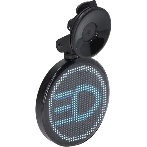 Panneau d'affichage LED couleur avec télécommande Bluetooth via application pour voiture, écran LED programmable 32x32, universel pour automobile (1/5)