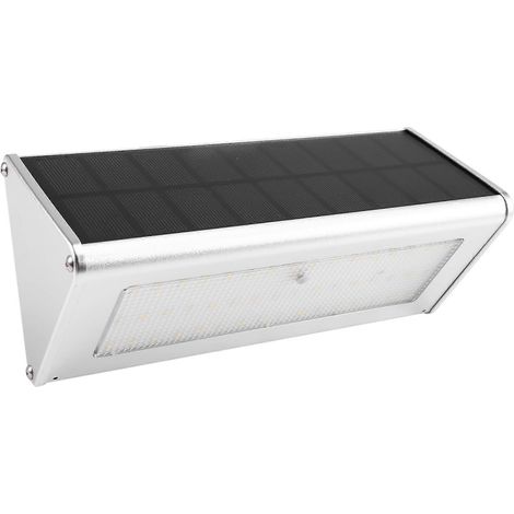 Lampe solaire d'extérieur pour jardin, éclairage étanche, applique murale haute luminosité à induction radar, lumière chaude (1/5)