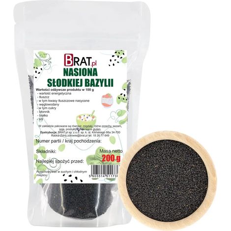 Semi di basilico dolce 200 g (1/4)