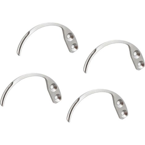 Outils de démontage manuel, outil de retrait Portable en acier inoxydable, libération de clous à double trou 4 pièces (1/5)