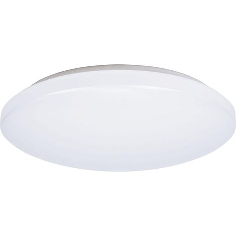 C4 CCT Plaf. / Appl. Mur IP44 LED intég. 21W CCT 3000-4000K 1900lm gris ARIC 50437 (1/2)