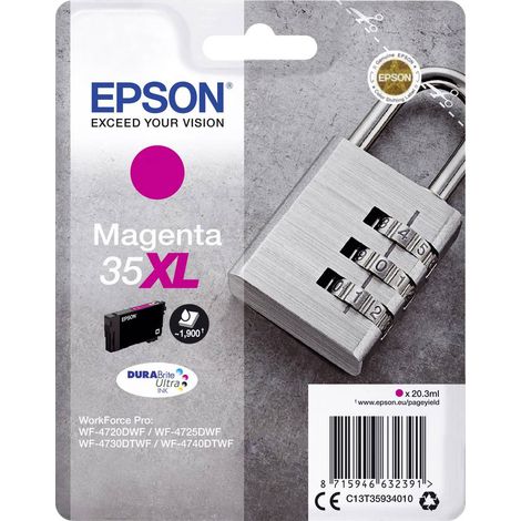 Epson Padlock C13T35934010 cartouche d'encre 1 pièce(s) Original Rendement élevé (XL) (1/2)