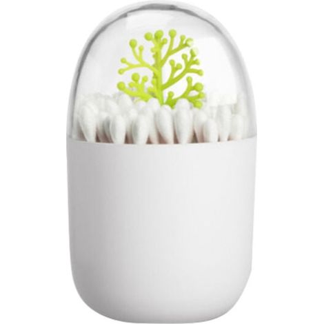 Boîte de rangement créative polyvalente en forme d'animal et de plante, boîte de rangement pour cure-dents, cosmétiques, coton-tige, petit pot de rangement divers (1/4)