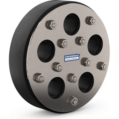 CR Pressdichtung Typ M, DN 150, 5x0-32mm bis 2,5 bar, Dichtung: 30mm, EPDM / V4A (1/2)