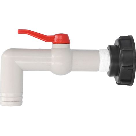 Adaptateur de robinet pour réservoir IBC, raccord de tuyau d'arrosage, accessoires de jardin, robinet à 90° de 32 mm, outils de plomberie (1/5)