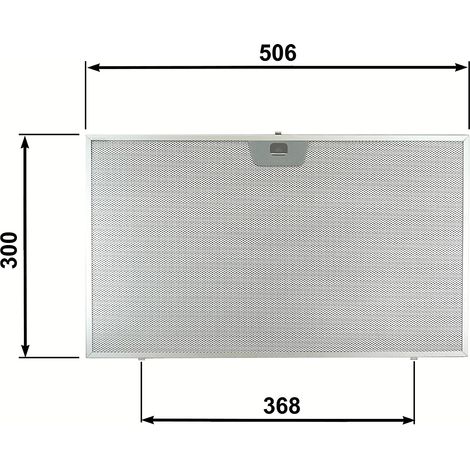 FILTRO ALLUMINIO PER CAPPA ELECTROLUX 4055135349 FRANKE 133.0059.015 FABER SMEG