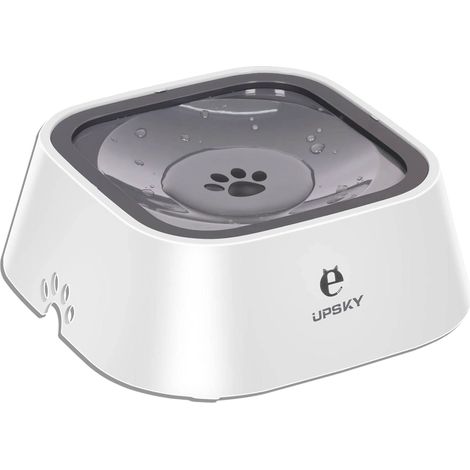 No-Spill Gamelle d'eau Flottante pour Animal Voyage, Anti-DéBordement Anti-éTouffement Gamelle pour Chien Chat Chiot Cocker, Grande Capacité 1L (1/5)