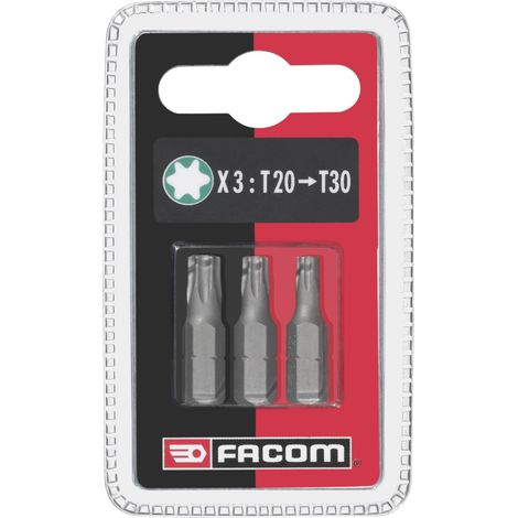 FACOM Bit Serie 1 - Torx 12, Set 3-tlg. (1/4)