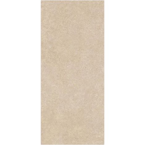 Carrelage effet Pierre Calcaire Beige Sable 278x120x0,6 cm Mat Domella - Mur intérieur (vendu par carton de 3,336 m²) - RO'MA CARRELAGE