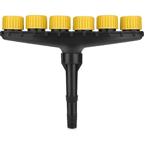 Garden Hose Nozzle Set with Adjustable Spray Pattern for Irrigation and Misting, Fits 1 and 1.2 Inch Hoses (1/5)