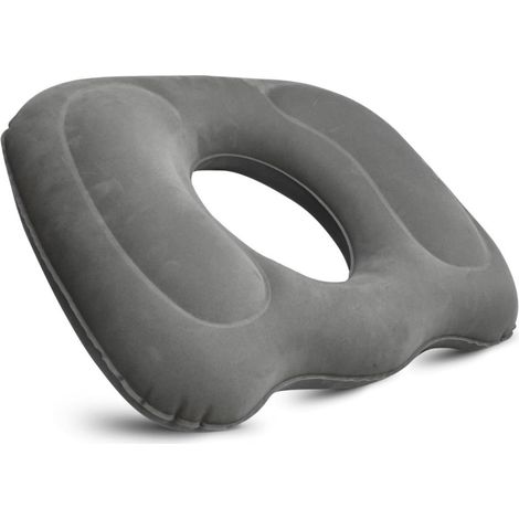 Coussin de Siège Gonflable, Coussin Orthopédique, Gonflable de Coccyx Portable pour Chaises de Bureau, Fauteuils Roulants, de Voyage (1/5)