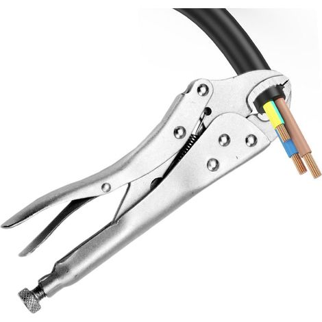 Pince-étau 10 pouces, serre-joint en C robuste Pince-outil haute résistance, serrage puissant et multifonctionnel de pièces (1/5)