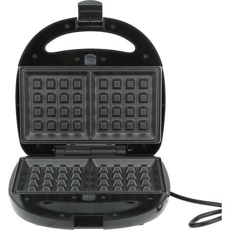 Grille-pain 5 en 1 pour sandwichs, paninis, beignets et grillades - Surface antiadhésive - Prise US 110V (1/5)