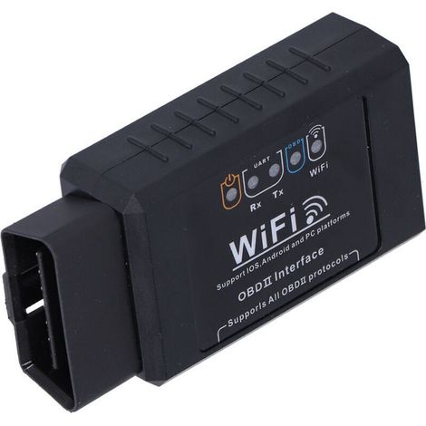 Scanner OBD2 Wifi - Diagnostic Automobile - Compatible iOS Android - Tension 12-24 V - Pour Véhicules À Partir De 1996 - 1 Pièce