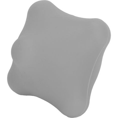 Balle de massage en silicone grise pour détendre les muscles des mains et soulager les douleurs au cou et aux pieds, pour des exercices ciblés sur les fascias. (1/5)