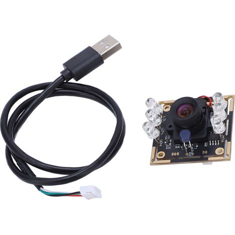 caméra USB 2MP 1080p champ de vision de 100 vision jour nuit
