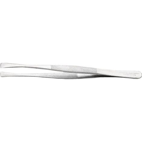Brucelles Facom pointe plate, L. 123 mm ( Prix pour 1 )