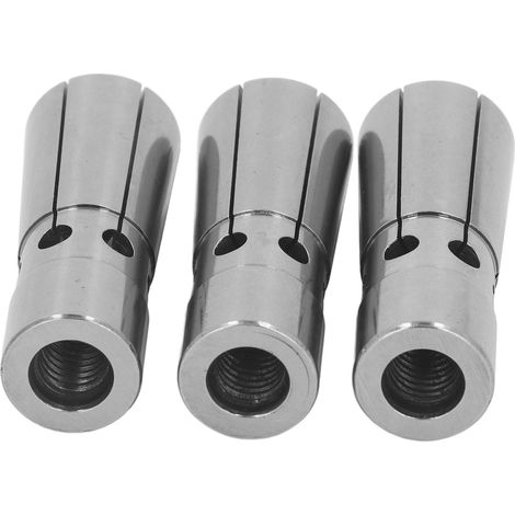 3-teiliges Set Kegelspannzangen-Hartmetallspindel-Spannzangenfutter-Drehmaschinenwerkzeughalter für CNC-Bearbeitung (1/5)