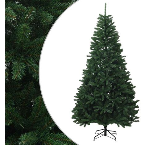 Künstlicher klappbarer Weihnachtsbaum 300 cm PVC Mittelgrün vidaXL
