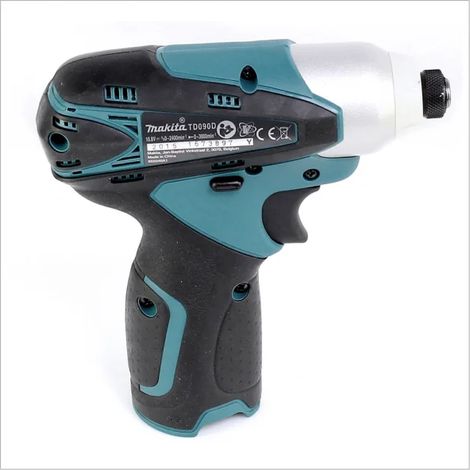 Makita – Clé à chocs 10,8V – Couple 100Nm – Vitesse 2400tr/min – Pour espaces restreints – Moteur Brushless léger 0,92kg - TD090D