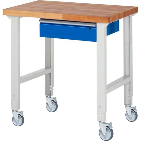 Rau Établi mobile réglable en hauteur 7001A1, L1000xP700xH950-1000mm (1/5)
