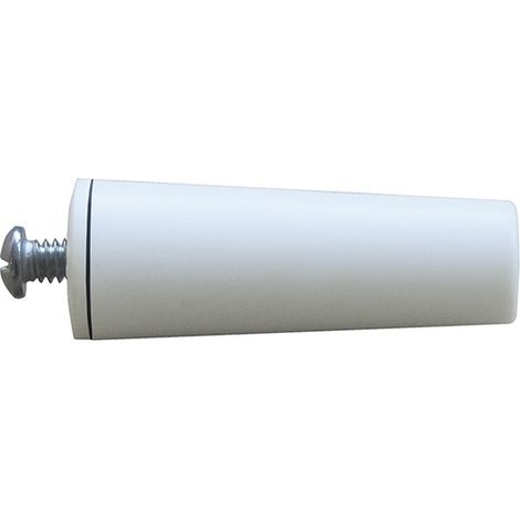 Box 25 uni shutter stop white 40mm long edm