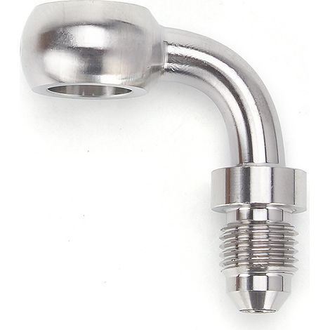 Motorrad-Bremsleitungen aus Edelstahl, AN3-Bremsschläuche, Fischaugenverbinder, flexible Schläuche zum Anschluss von Bremszügen - Z90 (1/4)
