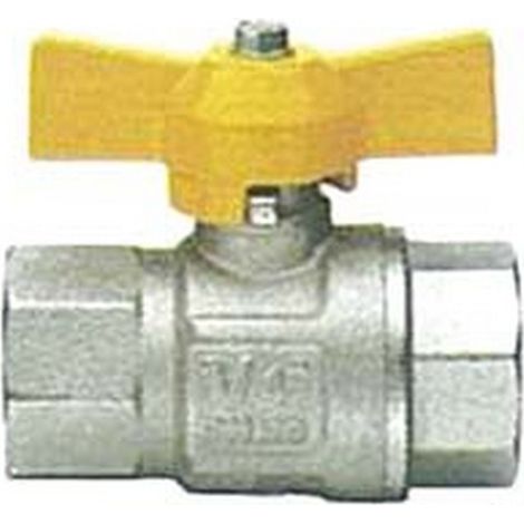 1PZ VALVOLA A SFERA GAS F/F CON MANIGLIA A T "LONDON" ART.068 - FF 1"