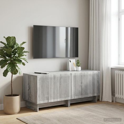 vidaXL Mobile TV Sonoma grigio Legno ingegnerizzato (1/5)