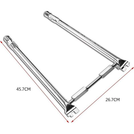 69785 Brûleur pour Weber Spirit 200 Serie Weber Spirit I & II 200, E210 E220 S210 S220 Gaz Grill