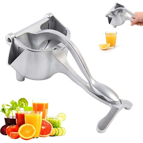 Extracteur de jus frais, presse-agrumes manuel, presse-citron, poignée ergonomique, facile à nettoyer, outil de cuisine. (1/5)