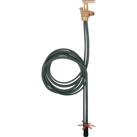 Watts – Combiné d'aspiration fioul monotube Multibloc MMS220R – Corps laiton avec vanne rapide – Clapet anti-retour – Canne d'aspiration 2,20 m (1/3)