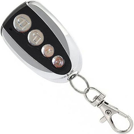 1 X Télécommande Universelle pour Porte de Garage 433.92MHz, Compatible avec Les Modèles BFT, MITTO2, MITTO4, TRC1, TRC2, TRC4 / Réglage Facile / 4 Canaux, Émetteur à Main (1/4)