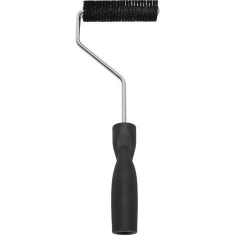 Rouleau en fibre de verre portable pour baignoire, outil de rouleau à poils pour la stratification de résine, rouleau à bulles pour fenêtre, baignoire, porte C