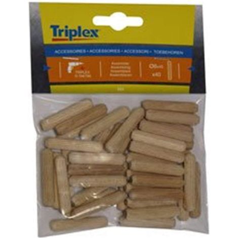 Tourillons Bois TIVOLY 10x40mm XT60634000885