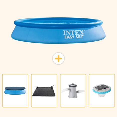 Intex Piscine Easy Set Ronde - 305x61 cm - 5-pièces S154 (1/5)