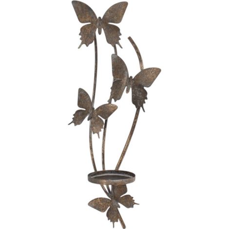 Candle Holder - Metal - L14 x W20 x H50 cm