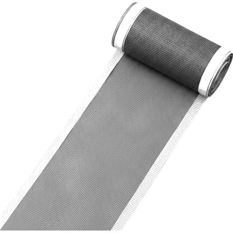 Einweg-Abflussfilter-Aufkleberrollen – selbstklebende, nicht gewebte Haarfänger für Duschen und Waschbecken (schwarz) (1/5)