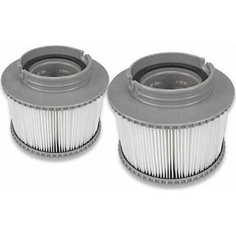 MSpa Filter, Schwimmbadfilterkartuschen, MSpa Ersatzfilterkartuschen für Badewanne, Whirlpool, Schwimmbad (2 Stück) (1/4)