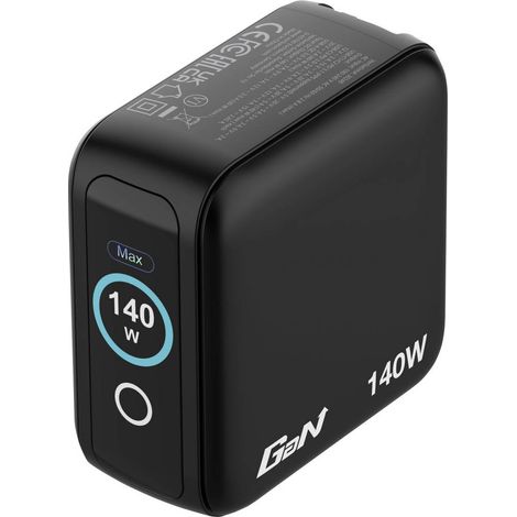Verbatim 30240 Caricatore USB 140 W 3.0, Consegna di potenza 3.0 Nero Ambiente interno GaN (1/5)