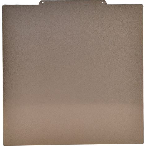 PEI Plateau magnétique flexible double face en acier à ressort 310x310mm pour imprimante 3D (1/5)