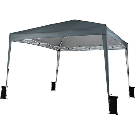 3x3m Adjustable Height Waterproof Gazebo for Camping