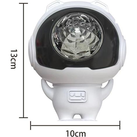 Lampe de projection LED Vague d'Eau et Ciel Étoilé USB Blanche 5W Ambiance Romantique Relaxante pour Chambre Salon Intérieur (1/4)