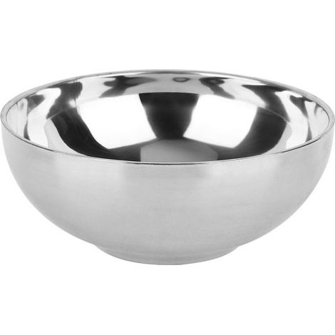 1 bol en acier inoxydable, double paroi, résistant à la chaleur, pour soupe et nouilles, idéal cuisine maison (1/5)