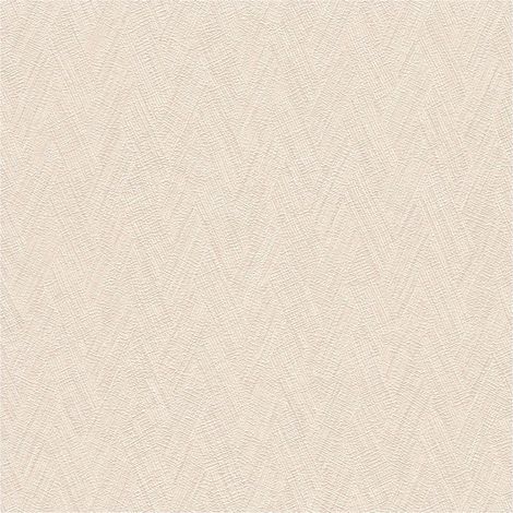 Textured wallpaper wall Profhome 790922 non-woven wallpaper textured with a striped pattern matt cream light ivory oyster white beige 5,33 m2 (1/5)